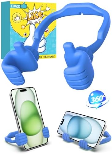 Cell Phone Stand Thumbs Up Lazy Phone Stand – Phone Holder 2025 College Graduation Gifts for Her Him Cellphone iPhone Stand for Desk Birthday Gifts for Teens Girls Boys Adults Women Men Wife – Enhanced Compatibility and Speed