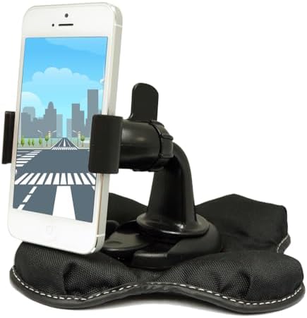 Revolutionary Claw-X Nonslip Smartphone Dashboard Mount – Universal Beanbag Holder for Galaxy S24, S25, i Phone 15, 16 Pro MAX Ultra & More – Ultimate Stability and Easy Access for Safe Driving Experience