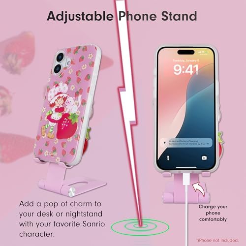 Sonix x Sanrio Character Phone Stand | Adjustable Cell Phone Holder, Desk Stand, Dock | Hello Kitty Classic – Enhanced Compatibility and Speed