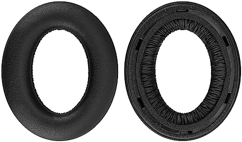 Transform Your Sennheiser Momentum 4 Wireless Headphones with Premium Geekria Quick Fit Ear Pads – Ultimate Replacement Cushions for Superior Comfort, Enhanced Sound Isolation, and Long-lasting Durability – Sleek Black Earpads Designed for Audiophiles Seeking Optimal Performance