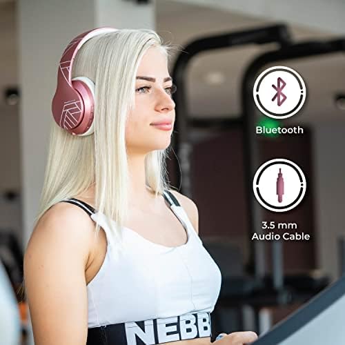 Discover the Ultimate Wireless Over-Ear Bluetooth Headphones with 50-Hour Playtime – Immerse Yourself in Hi-Fi Sound and Rich Deep Bass, Perfect for On-the-Go Music Lovers, Lightweight and Foldable for Easy Travel, Seamless Compatibility with Smartphones and PCs