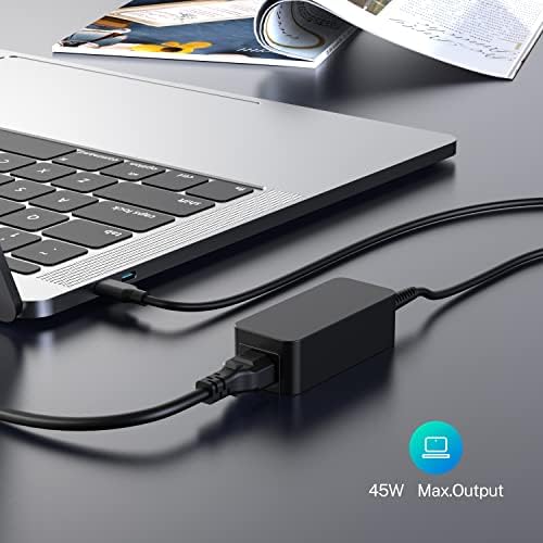 Ultra-Fast 45 W USB-C Charger for Lenovo Think Pad X1 Series – Certified Safety & Enhanced Compatibility for Carbon, Tablet, Yoga Models – 30-Day Return & 12-Month Exchange Warranty – 24/7 Email Support Available