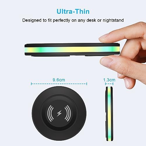 15 W Fast Wireless Charger for Samsung & i Phone – Universal Qi Charging Pad for Galaxy S25 Ultra, S24, S23, S22, S21, S20, S10 & i Phone 16 Pro Max, 15, 14, 13, 12 – High-Speed Charging with Intelligent Protection – Slim, Portable Design for Travel – Includes USB-A to USB-C Cable – Safe Overnight Charging for All Qi-Enabled Devices – Experience Up to 3 x Faster Charging with Smart Chip Technology – Ideal for Home, Office & On-the-Go Use – Compatible with Air Pods & Galaxy Buds – Perfect Gift for Tech Enthusiasts and Mobile Users