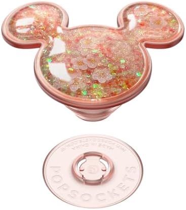 Minnie & Daisy Pop Socket Phone Grip with Versatile Kickstand – Stylish Adhesive Cell Phone Holder for One-Handed Use – Universal Compatibility with i Phone, Samsung & More – Swappable Design for Customization and Wireless Charging Friendly – Anti-Drop Technology for Enhanced Security – Perfect for On-the-Go Users