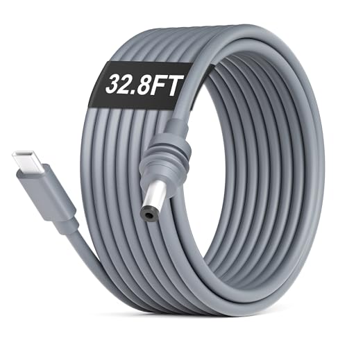 Starlink Mini USB C to DC Power Cable – 6.6 FT (2 M) 18 AWG Fast Charging Cord for Enhanced Outdoor Connectivity – Compatible with Anker 737 Power Bank – 20 V 5 A, 100 W+ PD Power Source – Streamlined Power Solution for Laptops, Tablets, and More