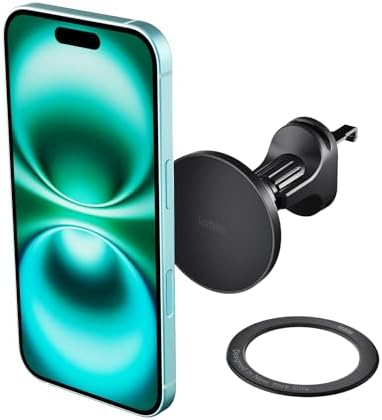 i Ottie i Tap 3 Magnetic Dashboard Smartphone Holder – Universal Car Mount for i Phone & Android with Mag Safe Support, Effortless One-Hand Operation, Quick Adhesive Setup for Secure and Safe Driving