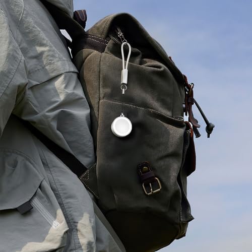 Misxi 2-in-1 Portable Magnetic Wireless Charger for Apple Watch – Fast USB-C Charging, Sleek Design for Effortless Travel, Compatible with Series 2-10, SE, Ultra Models to Keep Your Smartwatch Powered Anywhere