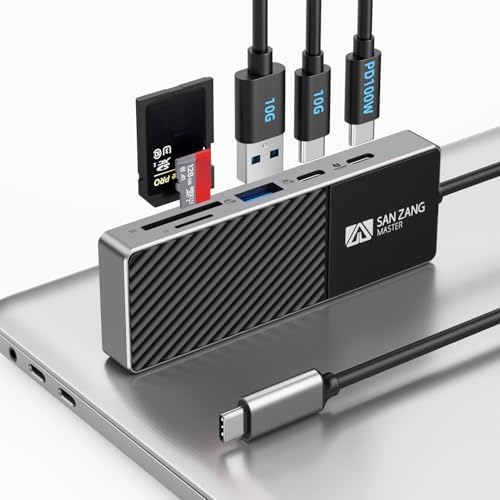 Maximize Your Connectivity with the Ultimate 5-in-1 USB C Hub Multiport Adapter – High-Speed 10 Gbps Data Transfer, 100 W Power Delivery, and Versatile Compatibility for Mac Book Pro, HP XPS, and Other Type C Devices – Compact Travel-Friendly Docking Station for Effortless Connectivity and Enhanced Workflows