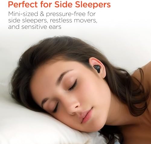 Hyper Gear Mini True Wireless Earbuds – Advanced Noise-Cancellation for Sleep Enhancement – 20-Hour Long Battery Life for Continuous Relaxation – Ergonomic Comfort Design Perfect for Meditation and Travel – Multi-Device Bluetooth Compatibility for Ultimate Versatility – Experience Uninterrupted Rest and Rejuvenation