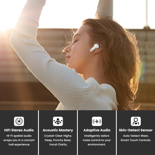 Experience Unmatched Audio Freedom with HEING Waterproof Bluetooth Earbuds – Cutting-Edge Active Noise Cancelling & Environmental Noise Control for Superior Sound Clarity, IP7 Rated for Ultimate Durability in Any Environment, Ergonomically Designed for a Secure Fit During Intense Workouts, Effortless Connectivity with All Devices, Extended Battery Life with Fast Charging for Continuous Enjoyment. Ideal for Fitness Buffs and Casual Listeners Seeking Premium Sound Quality and Comfort Whether at the Gym or Relaxing. Discover the Perfect Blend of High-Performance Technology and Everyday Usability with These Wireless Sport Earbuds – Your Go-To Solution for Music and Communication On-the-Go.