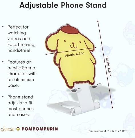 Sonix x Sanrio Character Phone Stand | Adjustable Cell Phone Holder, Desk Stand, Dock | Hello Kitty Classic – Enhanced Compatibility and Speed