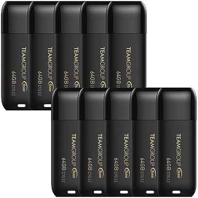 Maximize Your Data Storage with TEAMGROUP C175 128 GB USB Flash Drives – High-Speed Dual Pack for Effortless File Management and Compatibility Across All Devices, Stylish Matte Black Design for Professionals and Creatives, Reliable Performance Up to 100 MB/s, Perfect for Backups and On-the-Go Storage Solutions