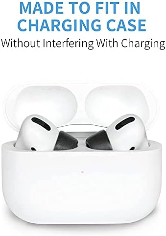 Upgrade Your Listening Experience with Comply Memory Foam Earbud Tips for Apple Air Pods Pro 1 & 2 | Superior Comfort & Secure Fit | Premium Noise Isolation Design | Anti-Slip Technology | Black, Medium (3 Pairs) for Enhanced Sound Quality and Longevity