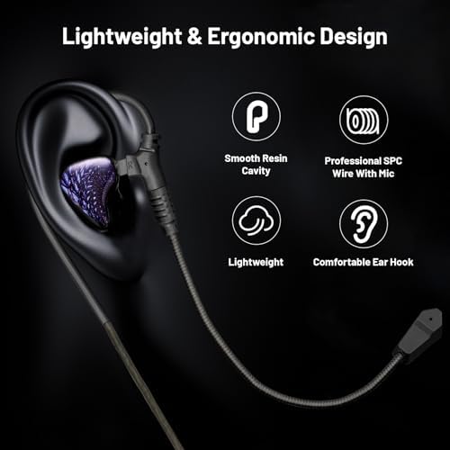 Discover the QOA Celest Wyvern Black Hi-Fi Wired In-Ear Monitors – Engineered with a Cutting-Edge Dynamic Driver for Deep Bass and Crystal Clear High Frequencies | Unique Artisan Hand-Painted Faceplate for Distinctive Personal Style | Durable Detachable 0.78 2-Pin Cable for Enhanced Longevity and Customization | Ergonomically Designed for Ultimate Comfort, Ideal for Gamers, Musicians, and Audiophiles | Versatile 3.5 mm Connector Ensures Compatibility Across All Devices. Experience Exceptional Sound Quality and Unique Aesthetic Appeal in One Premium Package.