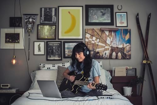 Experience Unmatched Audio Precision with AKG K72 Professional Closed-Back Studio Headphones – Lightweight Over-Ear Design for Exceptional Sound Isolation and Comfort, Featuring 40 mm Drivers for Accurate Mixing and Immersive Listening, Adjustable Fit for Long Sessions, and Detachable Cable for Versatile Compatibility