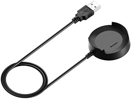 Efficient Fit Turn Charger for ZTE Quartz Smartwatch – 3.3 ft USB Charging Cable in Sleek Black – Fast Charging, Enhanced Compatibility & Durable Design for Ultimate Convenience and Performance