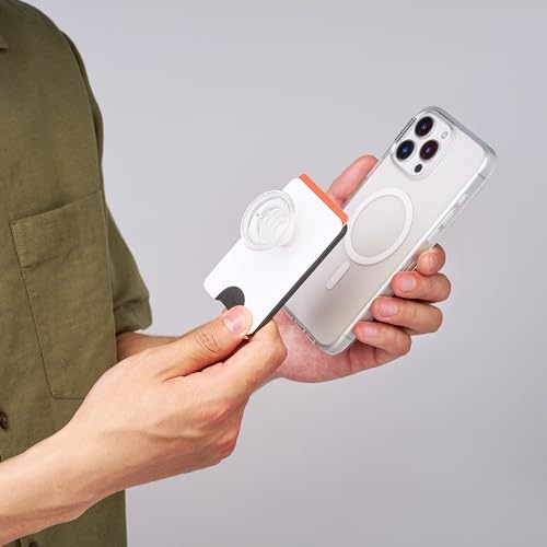 Cobalt Pop Sockets Phone Wallet: Premium Card Holder with Expanding Grip and Mag Safe Compatibility for Effortless Wireless Charging – The Perfect Accessory for On-the-Go Mobile Users Seeking Style and Functionality
