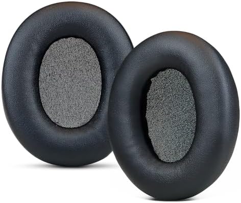 Ultimate Memory Foam Replacement Earpads for Skullcandy Crusher ANC 2 – Exceptional Noise Isolation and Unmatched Comfort for Enhanced Audio Experience, Ideal Fit for Wireless Headphones (Sleek Black)