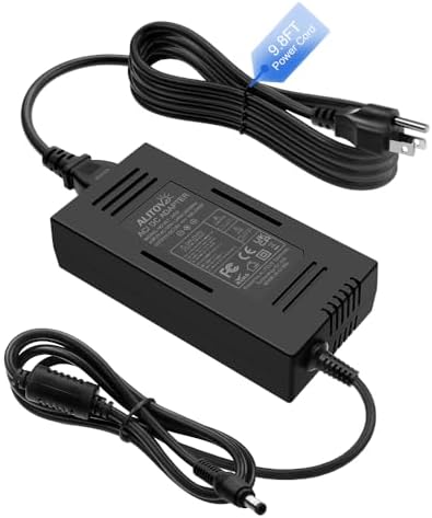 ALITOVE 24 V 10 A High-Efficiency AC Adapter – Universal Power Supply for LED Strips, 3 D Printers, and CCTV Systems – 240 W Output with Versatile 5.5 x2.1 mm Barrel Plug – Enhanced Safety Features for Maximum Device Compatibility and Optimal Performance