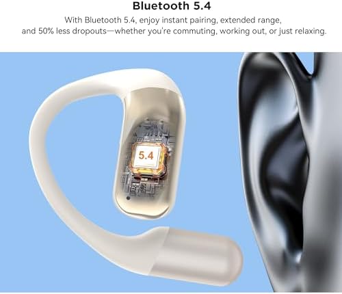 Transform Your Communication with AI-Powered Translation Earbuds – Effortless 40 Language Real-Time Translator with Advanced Bluetooth 5.4 Connectivity, Ergonomic Fit, and Exceptional Battery Life for Global Travelers and Multilingual Conversations