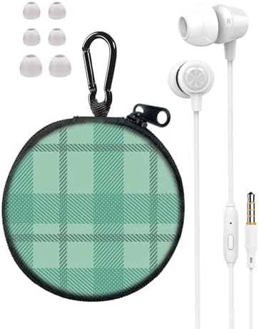 Beach Blue Kids Wired Earbuds – Ultra-Comfortable In-Ear Headphones with Mini Ear Tips, Integrated Mic, and Travel-Friendly Case – Superior Stereo Sound for Classroom Learning and Active Play – Ideal for Daily Use and On-the-Go Adventures