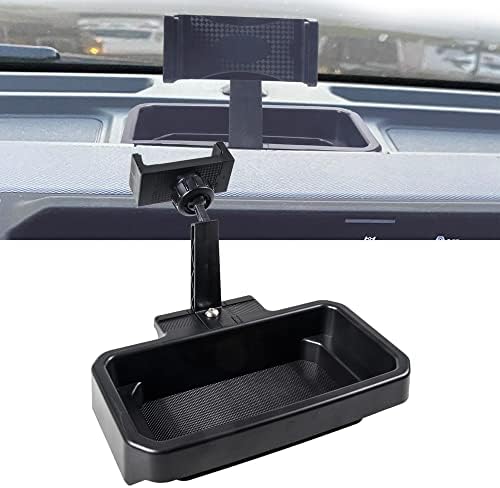 Revolutionize Your Ford Bronco Experience with the 360° Adjustable Dash Phone Mount Holder – Precision-Engineered Aluminum Smartphone Bracket for 2021-2025 Models, Perfect for 2-Door and 4-Door Interiors, Effortless Installation, Stylish Black Design for Maximum Durability and Functionality