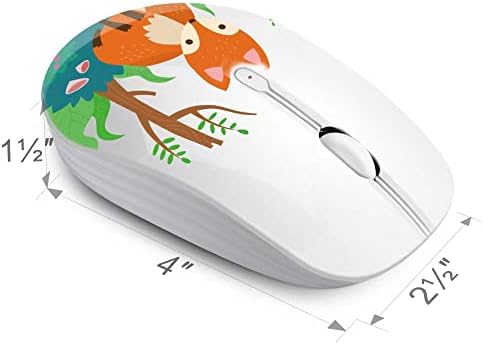 Ultra-Quiet Wireless Mouse with Nano Receiver – Perfect for PC, Laptop & Mac Book | Portable Optical Mice for Effortless Navigation | Ergonomic Design for Comfort & Productivity | Ideal for Mobile Professionals & Students