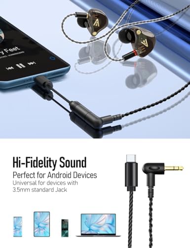 Elevate Your Audio Experience with Vibes 201 ML Wired Earbuds – Premium Noise-Isolating In-Ear Headphones Featuring Enhanced Bass, Integrated Microphone, and Versatile Lightning to 3.5 mm Adapter – Includes Customizable Ear Tips, Tangle-Free Braided Cable, and Durable Portable Case for Ultimate Convenience and Longevity
