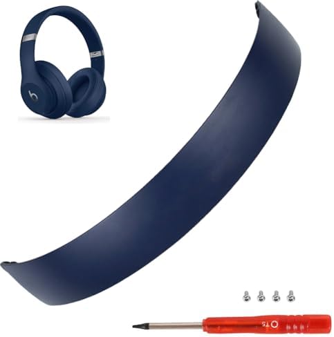 Crystal Blue Headband Replacement for Beats Studio3 & Studio2 Wireless Headphones – Premium Comfort & Style Upgrade for Enhanced Audio Performance and Aesthetic Appeal