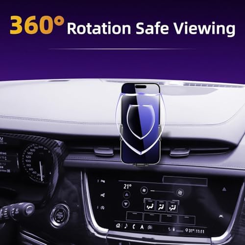 Revolutionary Adjustable Phone Mount for Cadillac XT5 (2017-2025) & XT6 (2020-2025) – Versatile 4-7 Inch Cell Phone Holder for Unmatched Driving Safety & Connectivity – Tool-Free Installation, Robust Build, Superior Compatibility