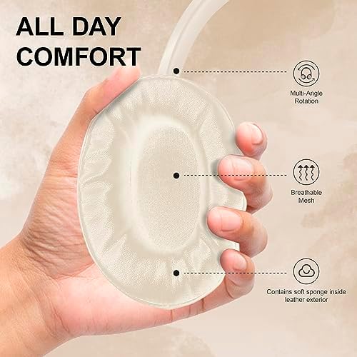 Soul Ultra Wireless 2 Over-Ear Bluetooth Headphones – 65-Hour Battery Life, Rapid USB-C Charging, and Luxurious Protein Earpads for All-Day Comfort – Immersive Low Latency Audio with Deep Bass – Perfect Companion for Travel, Gym, and Active Lifestyles in Chic Beige Finish