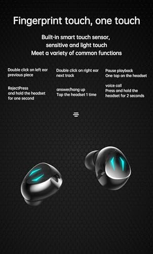 Premium Bluetooth 5.3 True Wireless Earbuds – Model 29 with IP7 Waterproof Rating for Ultimate Performance in Sports and Everyday Use – Ergonomic Touch Control Design with LED Battery Indicator for Enhanced Comfort and Seamless Communication – Perfect for Audiophiles and Active Lifestyles