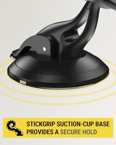 Revolutionize Your Driving Experience with Scosche Magic Mount™ SMSCUP – Adjustable Gooseneck Magnetic Phone Holder for Car, Compatible with i Phone 16-12 Series & Android Devices, Mag Safe Technology, Effortless Hands-Free Navigation, Secure Cup Holder Fit, Effortless Installation