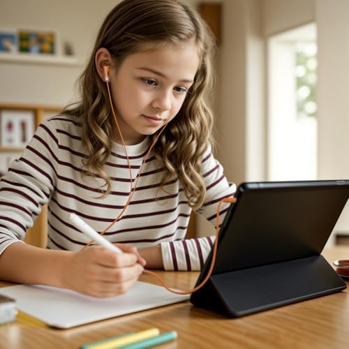 Revitalize Your K-12 Classroom Experience with SP SOUNDPRETTY’s 24-Pack Colorful Wired Earbud Headphones – Superior Sound Quality, Ergonomic Comfort, and Seamless Compatibility with Tablets & Laptops for Engaging Learning Environments