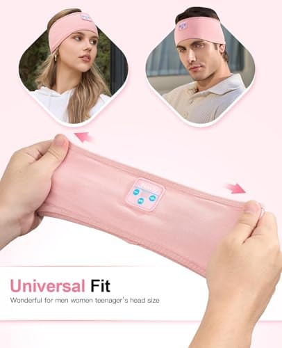 Navly Ultra-Comfort Bluetooth Sleep Headband – Innovative Wireless Headphones with Ultra-Thin Speakers for Effortless Relaxation, Yoga, and Fitness – Ideal Gift for Men & Women Seeking Versatile Comfort and Quality Sound Experience