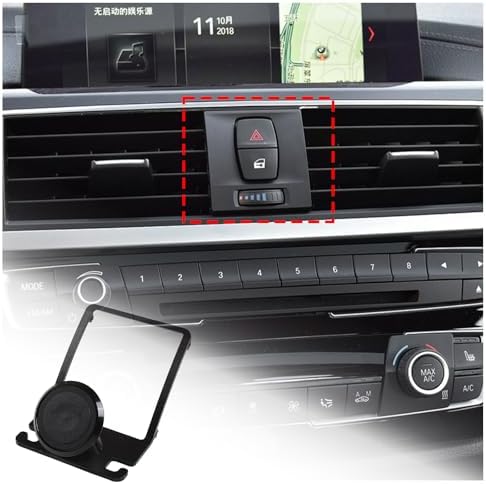 BMW Series Central Control Phone Mount – Premium GPS Holder for M2, M3, M4 & F-Series – Universal Mobile Cradle with Effortless Installation, Adjustable Angles, and Robust Safety Features – Elevate Your Driving Experience with a Sleek, Durable Design