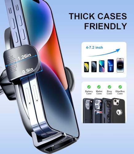 Universal CD Slot Phone Mount for Cars – 360° Adjustable Hands-Free Holder for i Phone & Android Devices – Durable and Easy Installation – Sleek Black Design for Safe Driving – Perfect Accessory for Navigation and Music Enjoyment