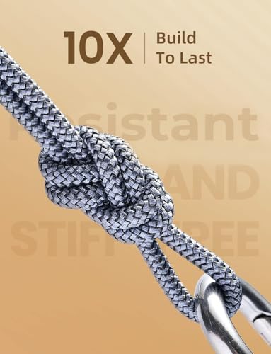 AINOPE Right Angle USB C Cable – 2-Pack (10 ft + 10 ft) Fast Charging 3.1 A Nylon Braided Charger for Enhanced Device Compatibility, Ideal for Gaming and Multitasking, Durable Black Design