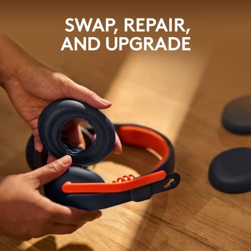 Logitech Zone Learn Wired Headset for Kids – Comfort Meets Innovation with Multi-Device Connectivity for Enhanced Learning Engagement – Premium Microphone and Versatile Connectivity (3.5 mm AUX & USB-C) for Seamless Compatibility Across Windows, mac OS, i Pad OS, Android, and More! Enjoy Exceptional Audio Clarity and Adjustable Fit, Perfect for Long Study Sessions and Classroom Use – Durable Design with Replaceable Accessories for Longevity and Easy Maintenance – Elevate Your Child’s Educational Experience with Headphones Specifically Designed for Young Learners!