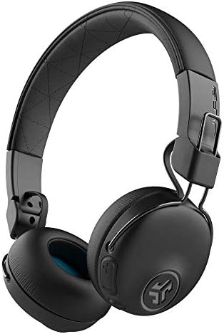 JLab Studio ANC On-Ear Wireless Headphones – Premium Bluetooth 5 Technology with 34+ Hours Playtime, 28+ Hours Active Noise Cancellation, Customizable EQ3 Sound Profiles, Luxurious Faux Leather & Cloud Foam for Ultimate Comfort – Perfect for Commuters and Home Relaxation