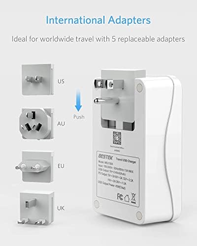 Ultimate 3000 W International Travel Adapter with USB Fast Charging – All-in-One Power Converter for Hair Dryers & Curling Irons – Universal Compatibility for US, UK, AU, EU, and Asia – Essential Travel Accessory in Stylish White Finish