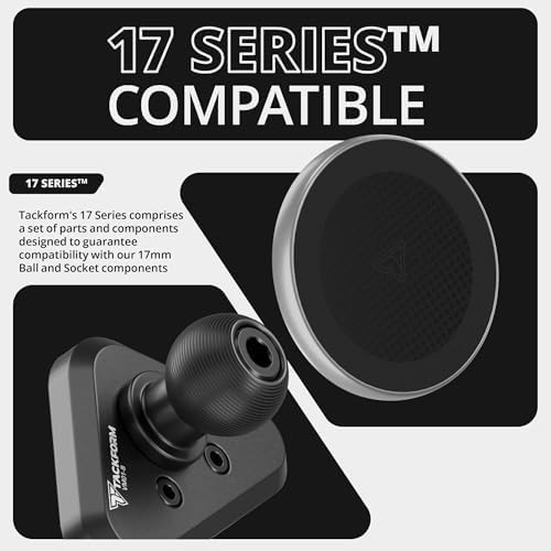 Elevate Your Ford Driving Experience with the Tackform Link Vent Mount Universal Magnetic Phone Holder – Precision Engineered for 2015-2020 Ford F-150, 2017-2021 Super Duty, and 2018-2021 Expedition | Sturdy Aluminum Base, User-Friendly Short Reach Design | Maximizes Device Accessibility While Ensuring a Secure Magnetic Grip – Not Compatible with Mag Safe for Enhanced Performance