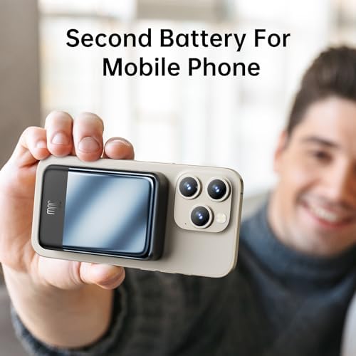 Mcdodo 10,000 m Ah Magnetic Power Bank – Ultimate Wireless Charger with 30 W PD Fast Charging & 15 W Wireless Capability for i Phone 15/15 Pro/15 Pro Max/14/13 Series – Sleek, Portable Design for Effortless Power on the Go