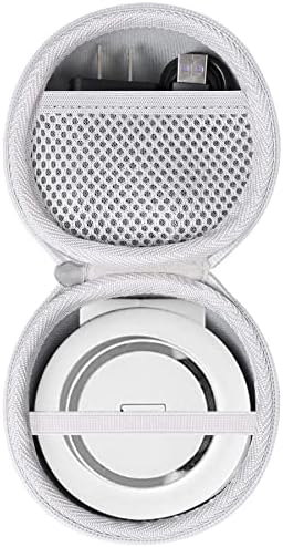 Premium Khanka Hard Case for UCOMX Nano Magnetic 2-in-1 Wireless Charger – Lightweight, Impact-Resistant, and Dustproof Protection for Hassle-Free Travel – Custom-Fit White Design for Ultimate Charging Portability and Style