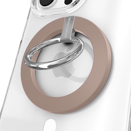 Transform Your i Phone 16, 15, 14, 13, 12 with VELVET CAVIAR’s Amethyst Purple Leopard Mag Safe-Compatible Grip – Stylish Magnetic Ring Holder & Adjustable Stand for Effortless Hands-Free Viewing, Secure Texting, and Enhanced Usability – Elevate Your Mobile Experience with Durable, Lightweight, and Customizable Accessory
