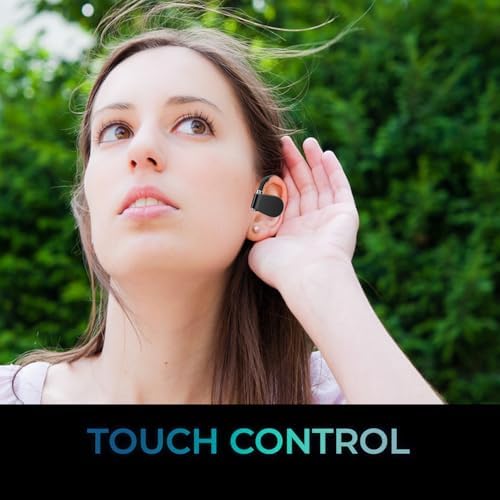Xtream T4 Open-Ear Bluetooth Earbuds – Experience Unmatched Comfort and Superior Sound with Portable Charging Case for an Active Lifestyle and Enhanced Awareness