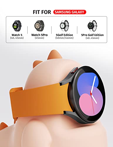 ELETIUO Mint Green Charging Stand for Samsung Galaxy Watch 5 & 5 Pro – Non-Slip Dock with Cable Management for Enhanced Stability & Style – Perfect Smartwatch Accessory for Organized Charging Stations