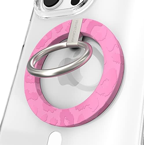 Transform Your i Phone 16, 15, 14, 13, 12 with VELVET CAVIAR’s Amethyst Purple Leopard Mag Safe-Compatible Grip – Stylish Magnetic Ring Holder & Adjustable Stand for Effortless Hands-Free Viewing, Secure Texting, and Enhanced Usability – Elevate Your Mobile Experience with Durable, Lightweight, and Customizable Accessory