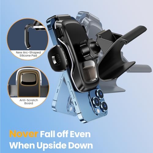 ELOHEI Custom Phone Mount for Volkswagen Golf 8 MK8 R GTI (2020-2024) – Ultimate Car Phone Holder for Enhanced Driving Experience, Quick-Release Design, 360-Degree Rotation, and Exceptional Compatibility with All Smartphone Sizes – Essential VW Golf Accessory for Navigation and Hands-Free Use