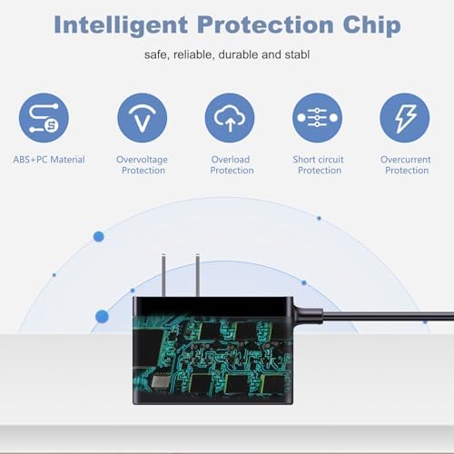 High-Performance 24 V Charger for Vybe Pro & Life Pro Sonic LX Massagers | Rapid Power Adapter for Seamless Deep Tissue Recovery | Lightweight, Durable, and Portable Essential for Enhanced Wellness Sessions